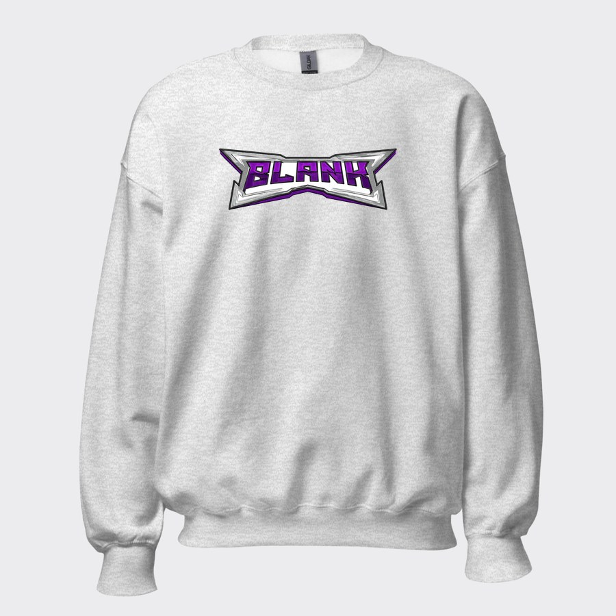 xiBlanK BLANK Chest Crewneck — Gildan 18000 Heavy Blend Crew