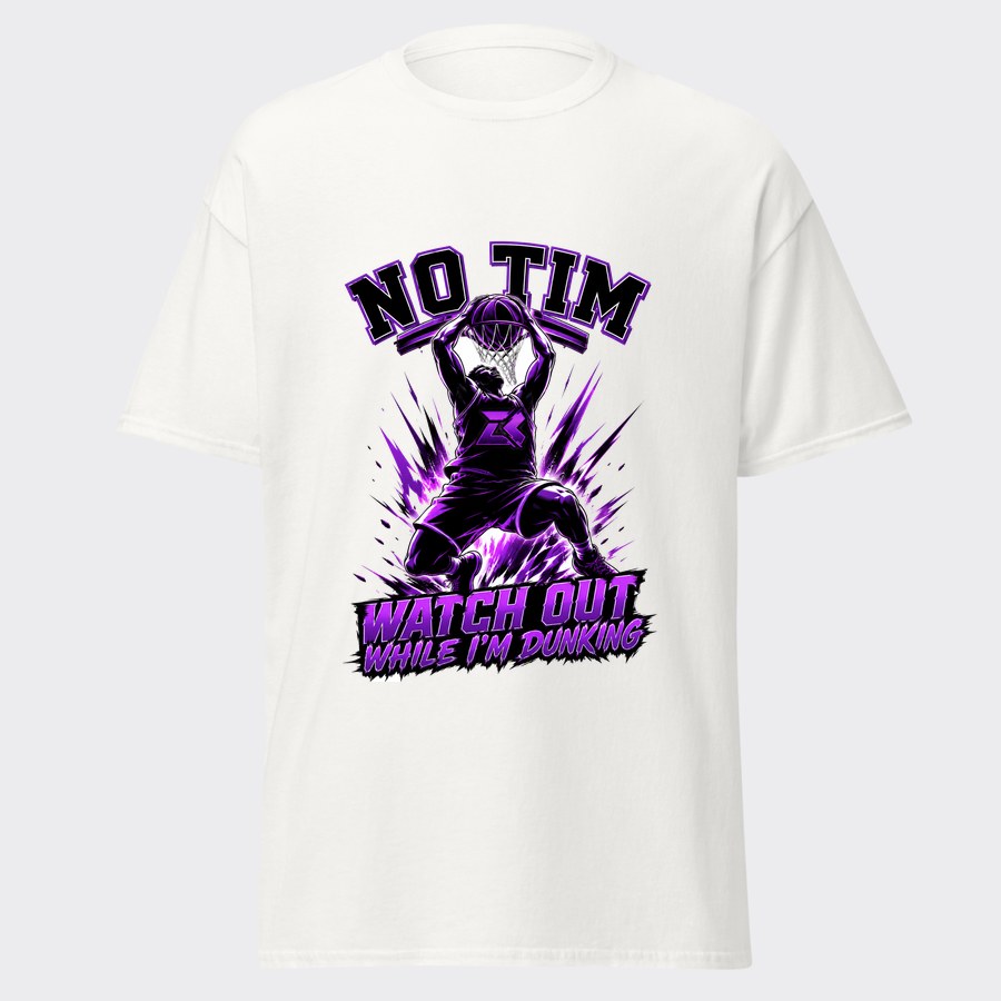 xiBlanK No Tim — Watch Out Tee — Gildan 5000 Heavy Cotton Tee