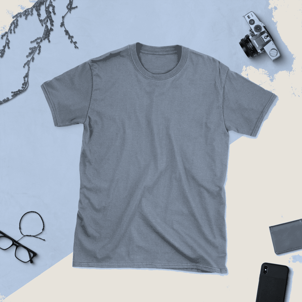 Gildan 64000 | Adult SoftStyle T-Shirt 64000 — Light Blue Gildan 64000 | Adult SoftStyle T-Shirt 64000 in Light Blue — customize it with your own design at DreamToMerch