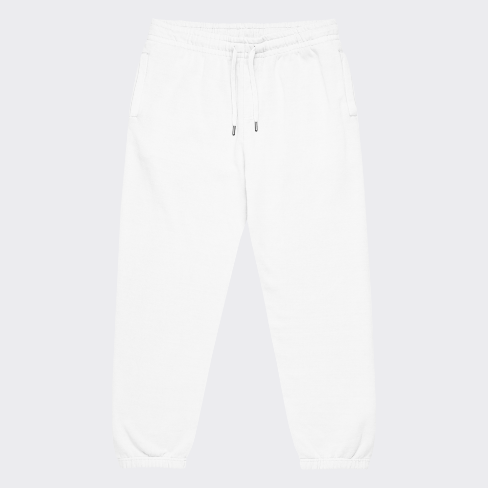 Urban Sweatpants — White Urban Sweatpants in White — customize it with your own design at DreamToMerch