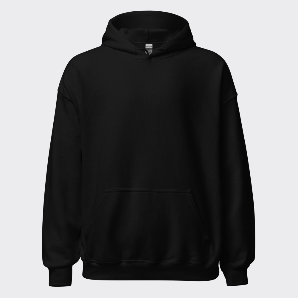 Gildan 18500 Heavy Blend Hoodie — Black