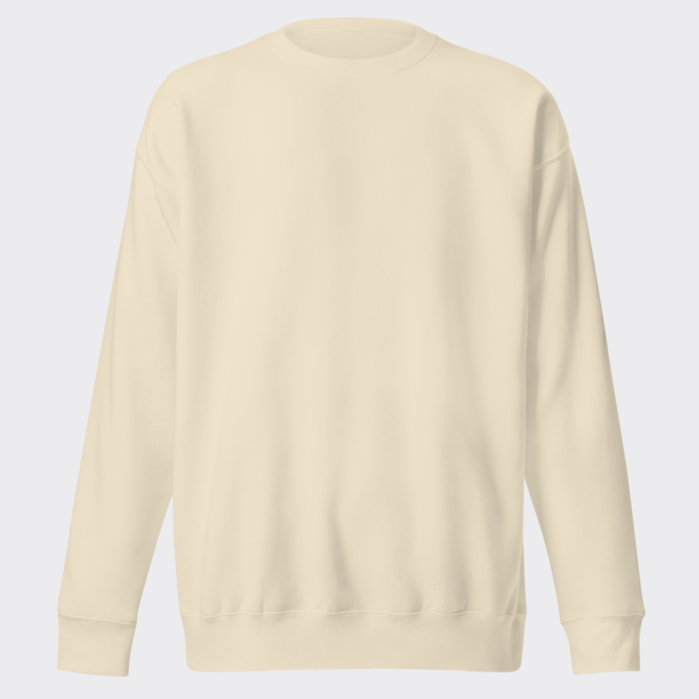 Cotton Heritage M2480 | Unisex Premium Crew Neck M2480 — Bone Cotton Heritage M2480 | Unisex Premium Crew Neck M2480 in Bone — customize it with your own design at DreamToMerch