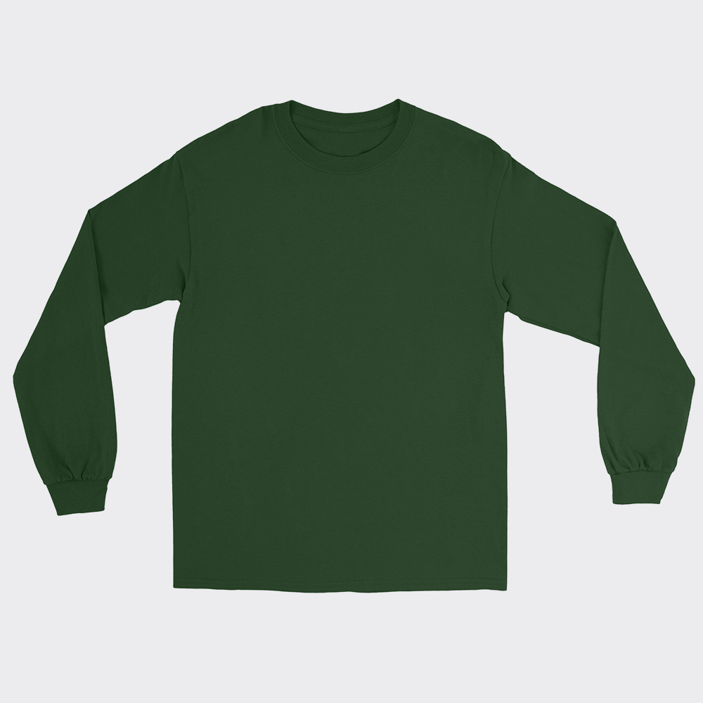 Long Sleeve Tee Long Sleeve Tee — customizable blank apparel, add your own design at DreamToMerch
