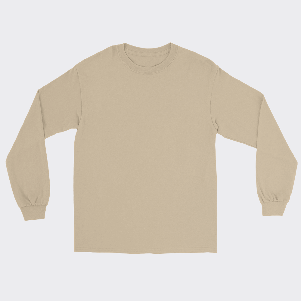 Long Sleeve Tee — the same design on every garment at DreamToMerch