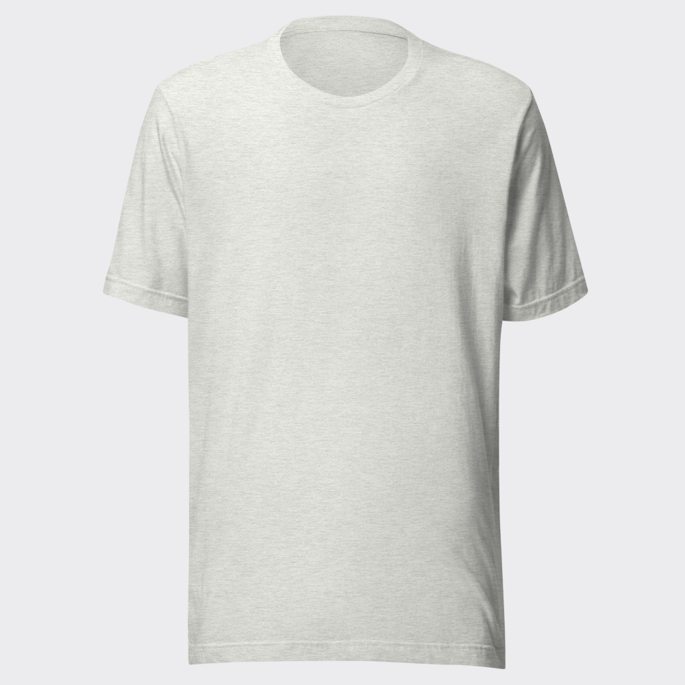 Bella + Canvas 3001 | Unisex Jersey Short Sleeve Tee 3001 — Ash Bella + Canvas 3001 | Unisex Jersey Short Sleeve Tee 3001 in Ash — customize it with your own design at DreamToMerch