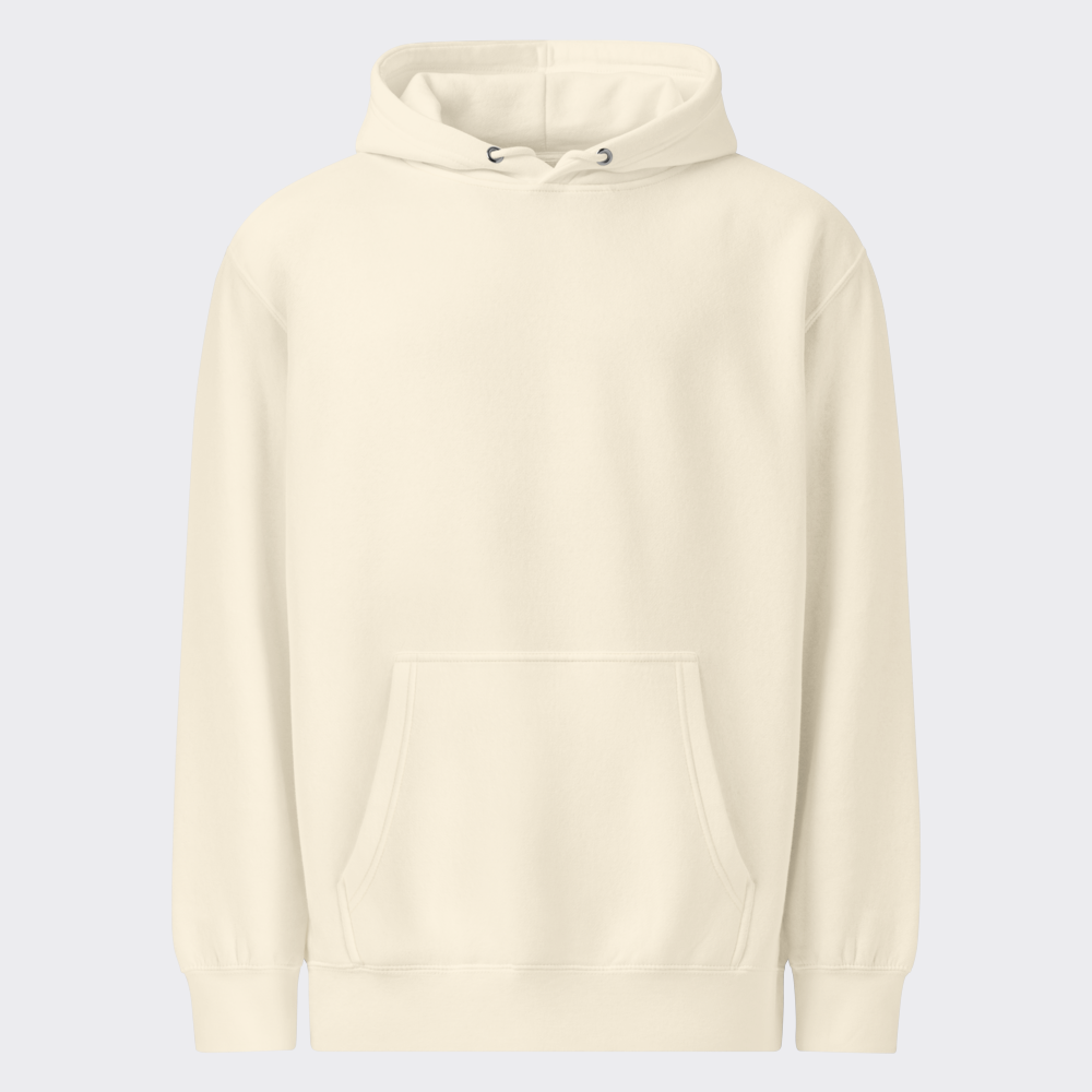 Lane Seven LS14001 | Premium Hoodie LS14001 — Sandshell Lane Seven LS14001 | Premium Hoodie LS14001 in Sandshell — customize it with your own design at DreamToMerch