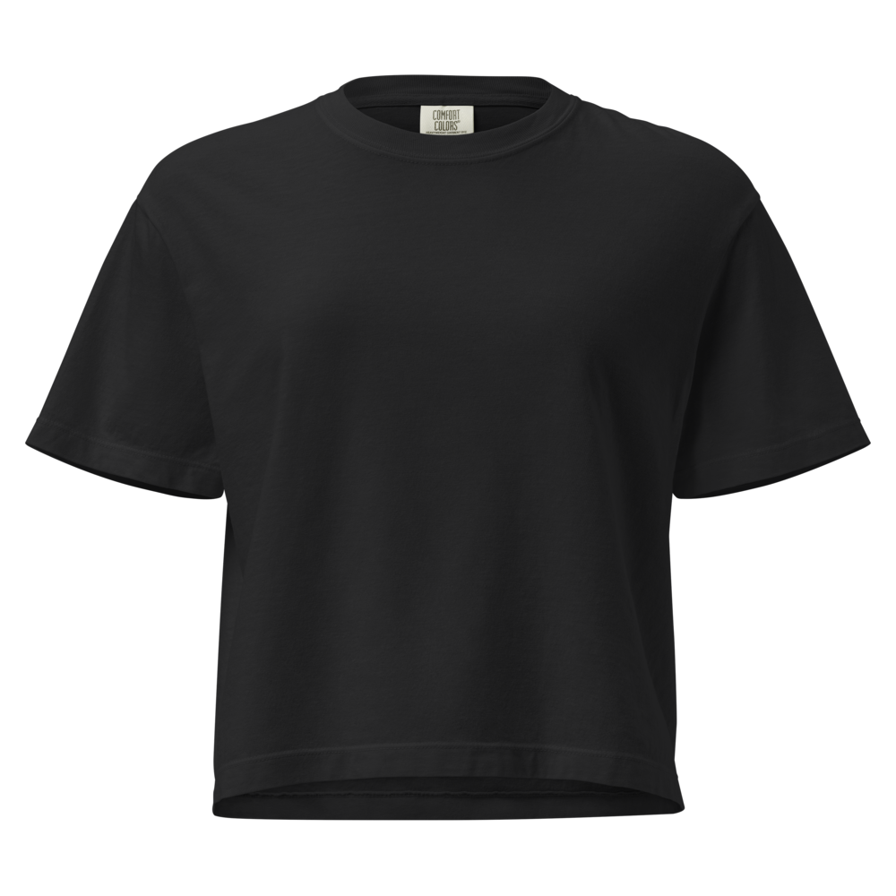 Womens Boxy Tee Womens Boxy Tee — customizable blank apparel, add your own design at DreamToMerch