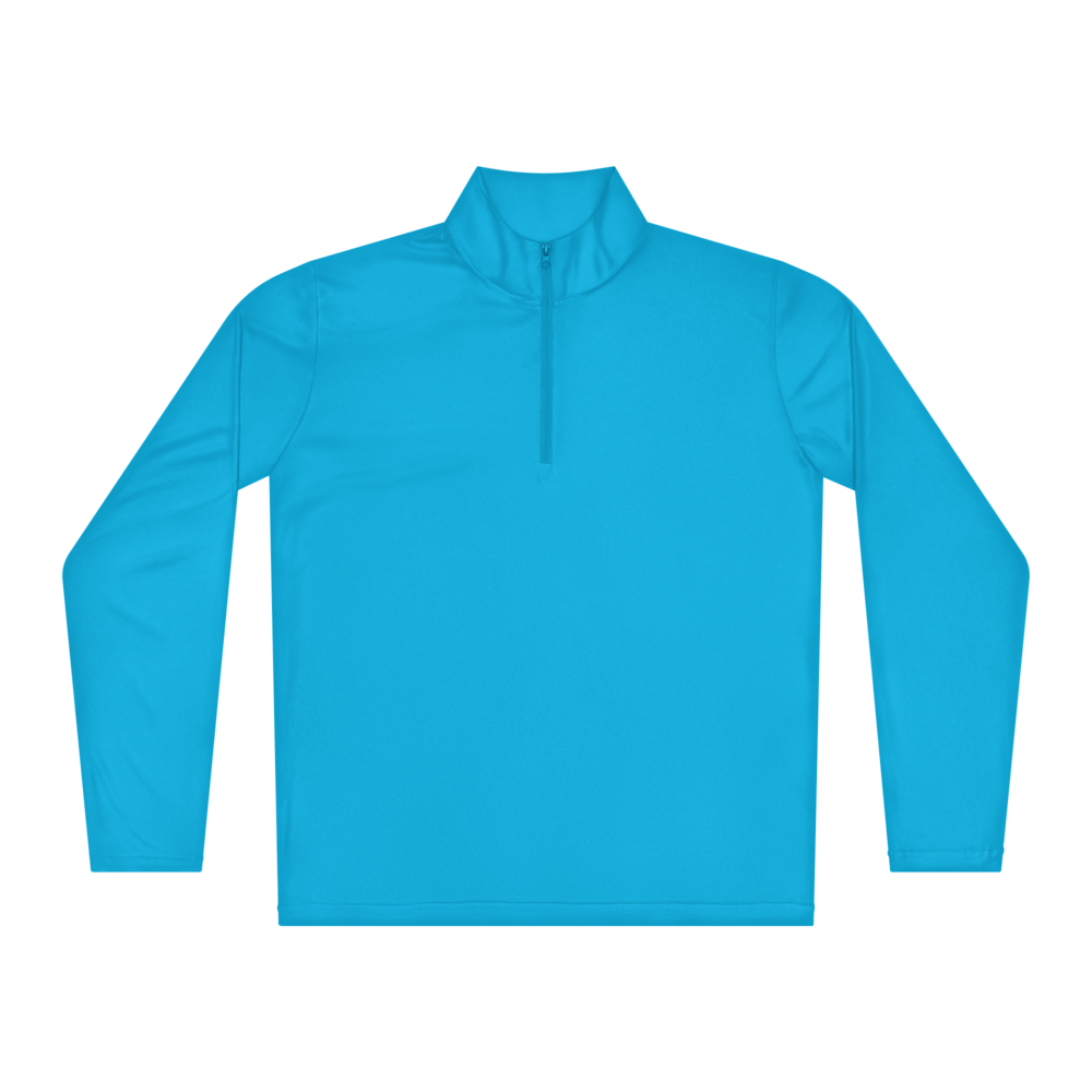 Sport-Tek Quarter-Zip — Atomic Blue Sport-Tek Quarter-Zip in Atomic Blue — customize it with your own design at DreamToMerch