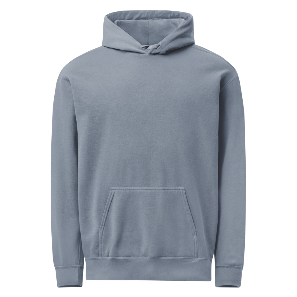 Garment-Dyed Hoodie Garment-Dyed Hoodie — customizable blank apparel, add your own design at DreamToMerch