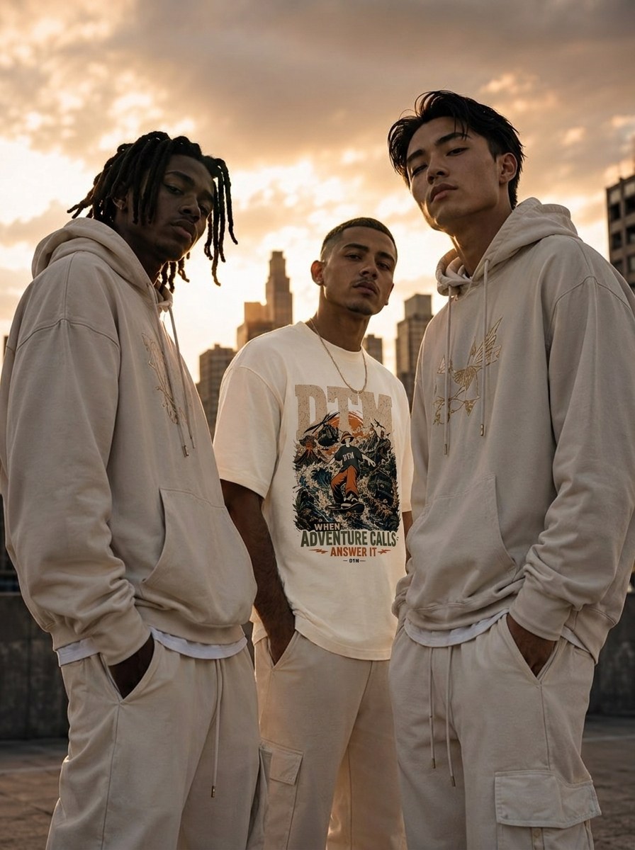 Custom streetwear built on demand